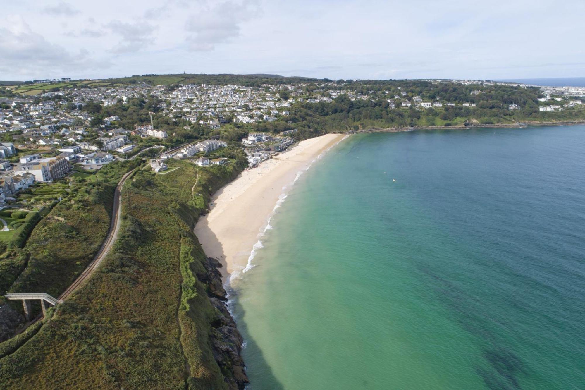 The Secret Seascape, Carbis Bay, St Ives Villa Exteriör bild