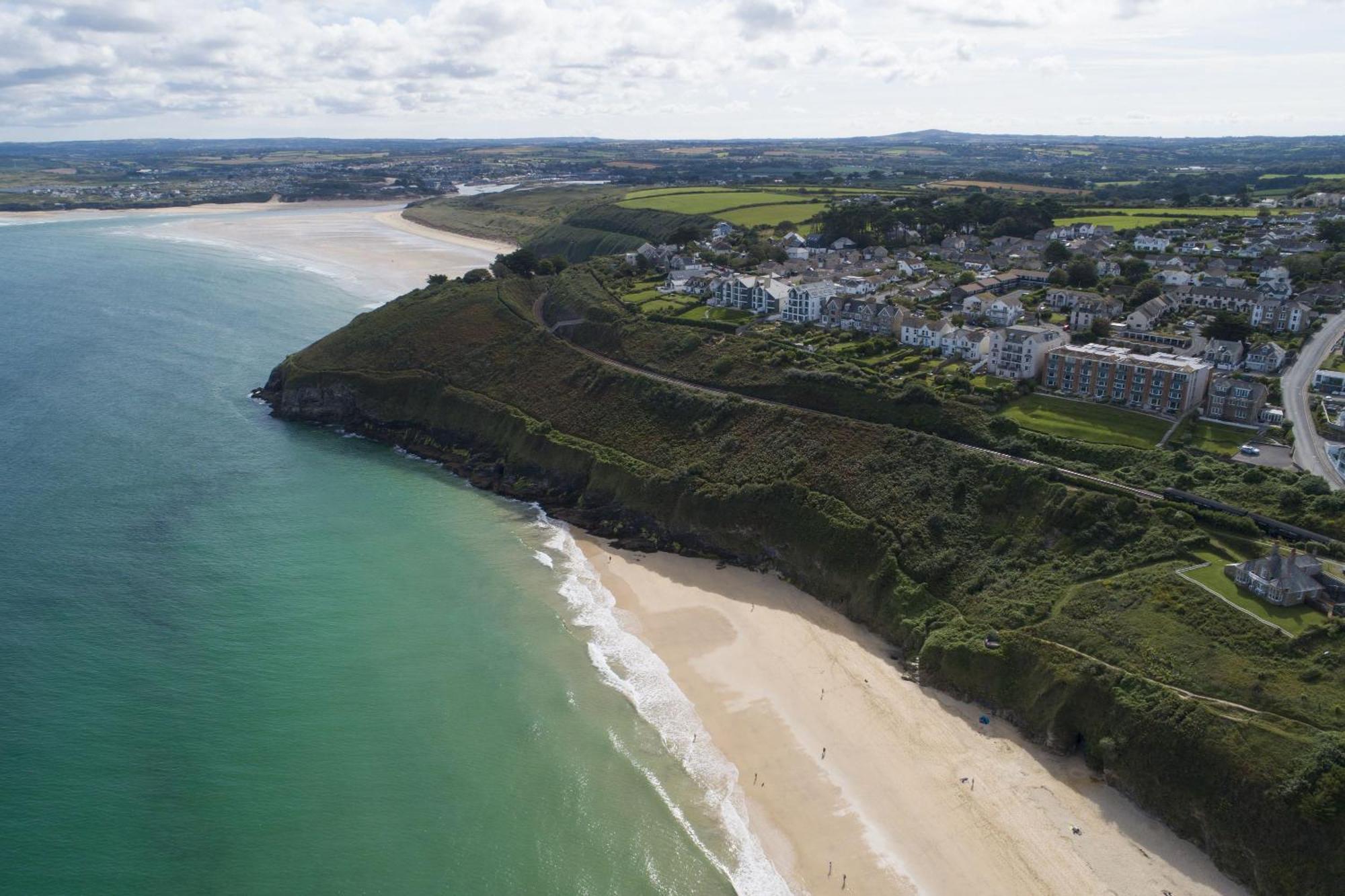 The Secret Seascape, Carbis Bay, St Ives Villa Exteriör bild