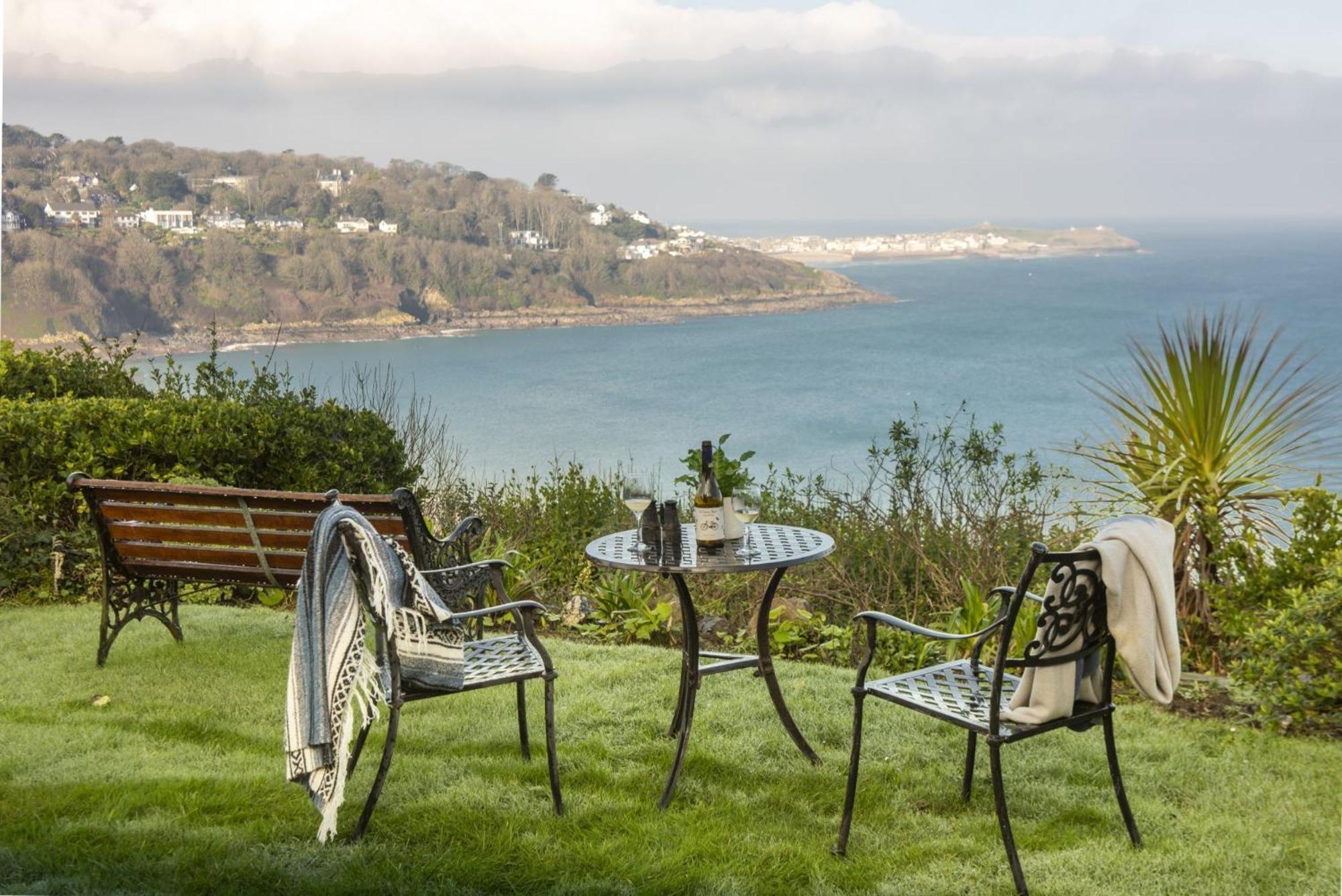 The Secret Seascape, Carbis Bay, St Ives Villa Exteriör bild